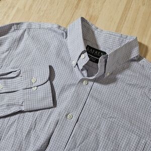 Lauren Ralph Lauren Men's Long Sleeve Shirt Classic Fit Button Up Size 16